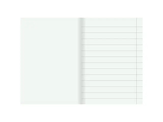 Skrivhäfte A5 olinj/linj. 14,5mm grön - Primmeshiper