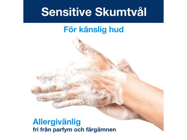 Skumtvål TORK S4 Sensitive 1L - Primmeshiper