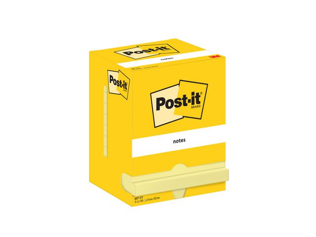 Notes POST-IT 76x102mm gul - Primmeshiper