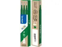 Refill PILOT Frixion 0,5mm grön 3/fp - Primmeshiper