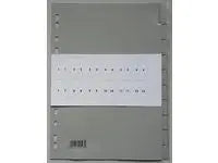 Plastregister PLASTOREG A4 10-fl - Primmeshiper