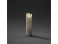 Vaxljus 5x17,8 cm LED vitt - Primmeshiper