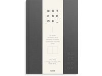 Ant.bok BURDE A5 textil olinj m.grå - Primmeshiper