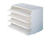 Brevkorg TWINCO Panorama 4 del vit - Primmeshiper