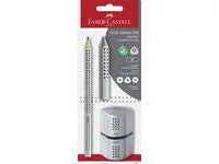 Blyertspenna Jumbo Grip Silver set - Primmeshiper