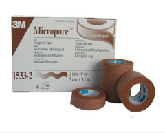 Micropore Beige 2,5cm x 9,1m 12/fp - Primmeshiper