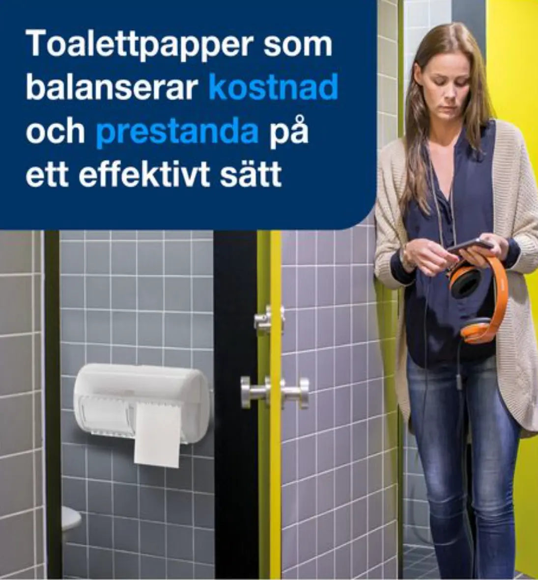 Toalettpapper TORK Uni T4 1-lag 6/fp - Primmeshiper