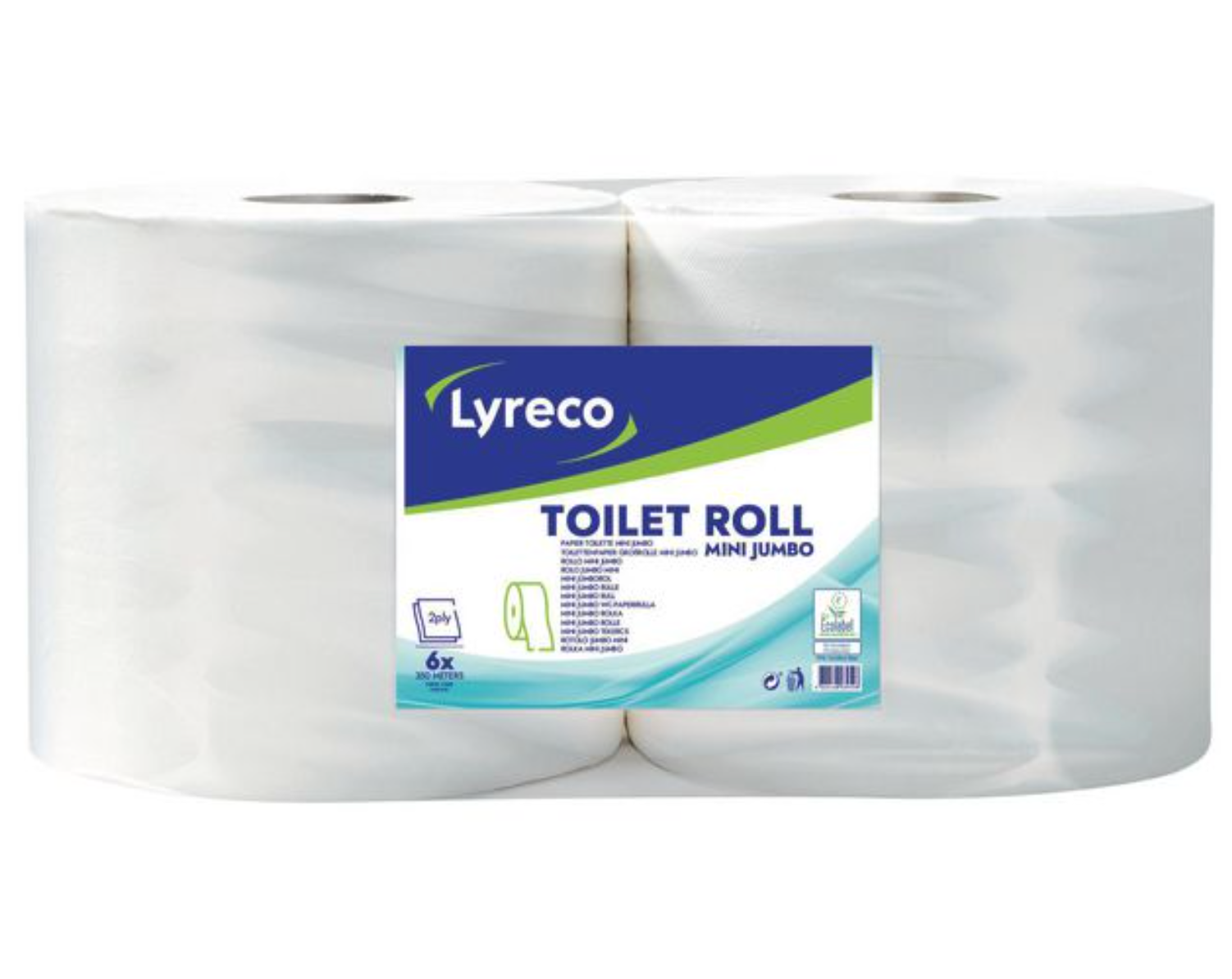 Toalettpapper LYRECO Maxi 350m 6/fp - Primmeshiper