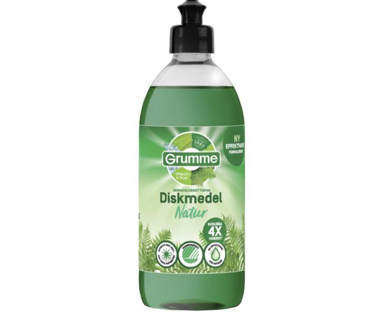 Handdisk GRUMME Natur 500ml 8/fp - Primmeshiper