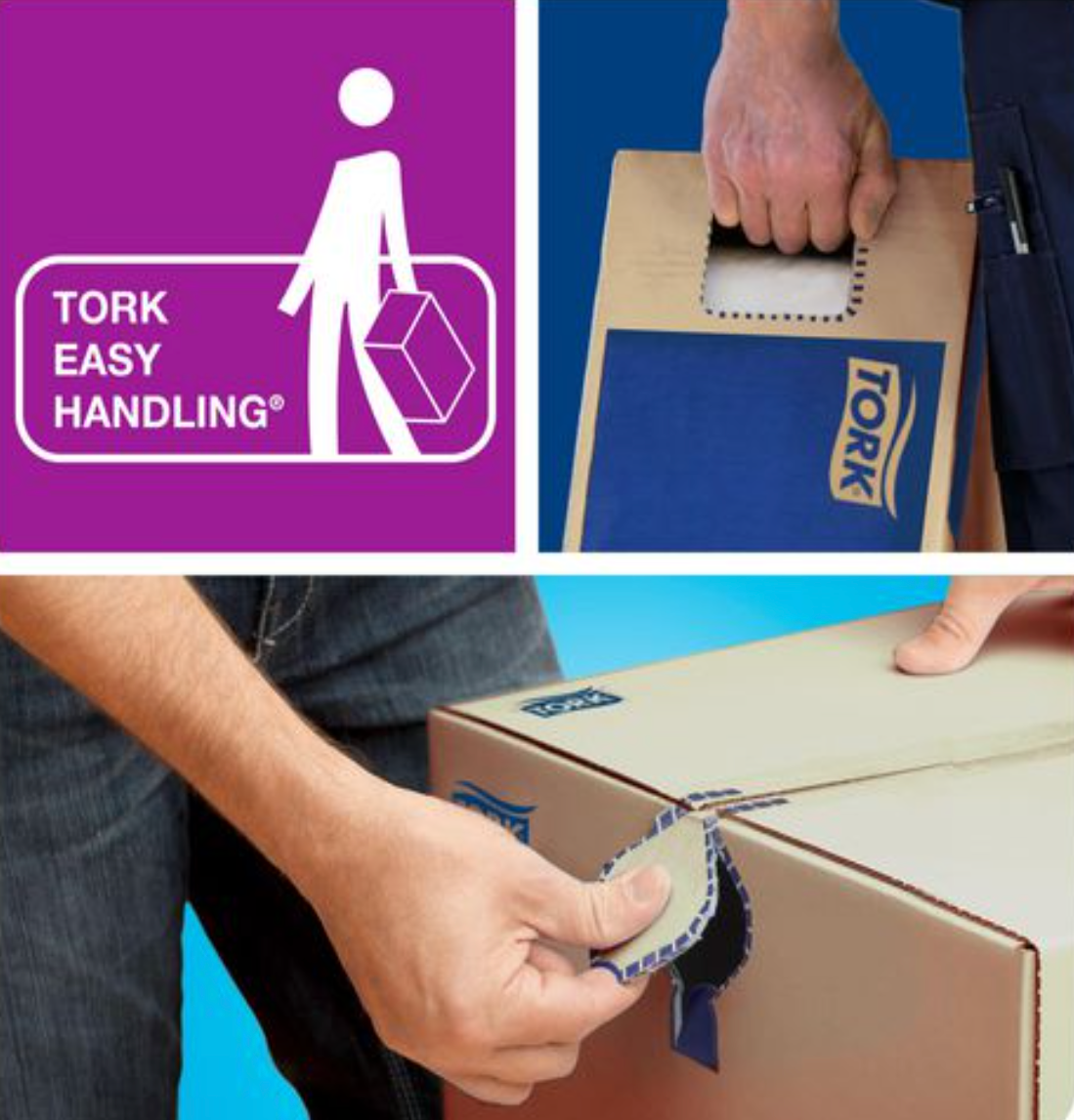 Handduk TORK Adv H1 natur 150m - Primmeshiper