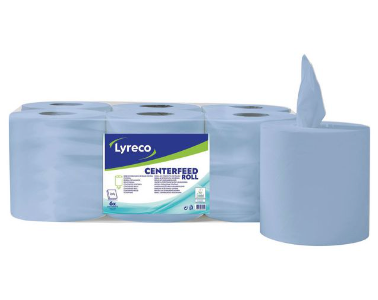 Torkrulle LYRECO 148,5m blå 6/fp - Primmeshiper