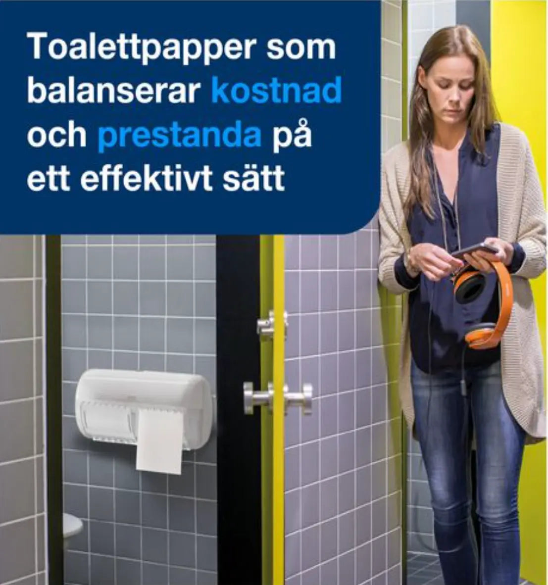 Toalettpapper TORK Uni T4 2-lag 6/fp - Primmeshiper