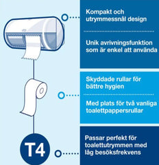 Toalettpapper TORK Adv T4 natur 24/fp - Primmeshiper