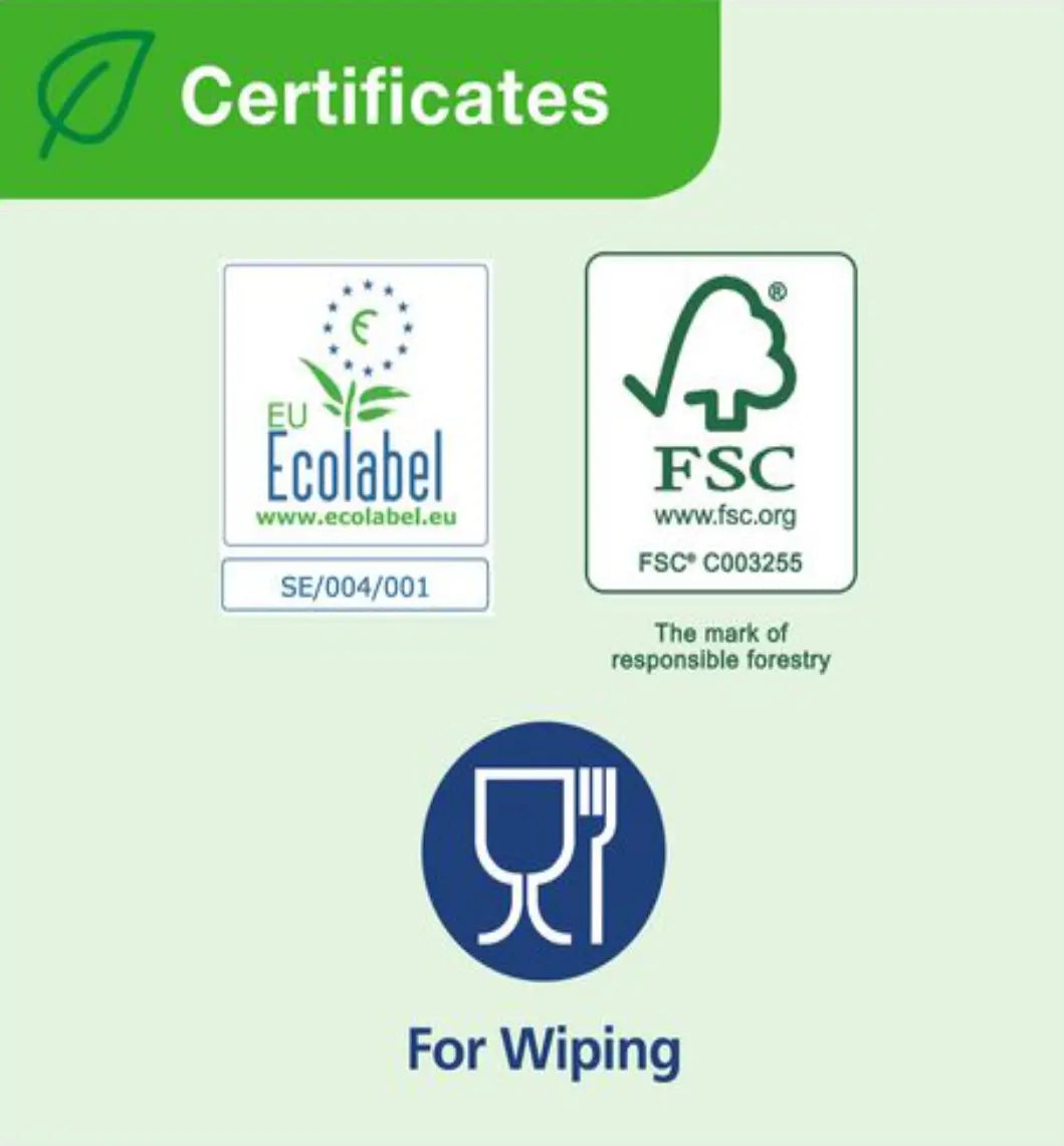 Hushållspapper TORK Pre Plus 2-lag 2/fp - Primmeshiper