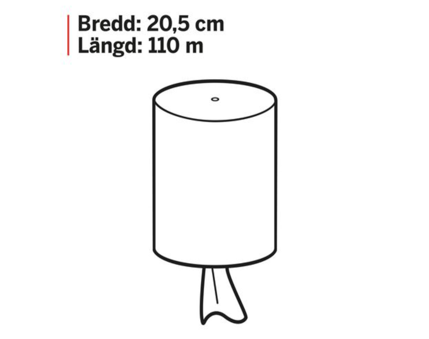 Torkrulle KATRIN Plus 1-L S 110m - Primmeshiper