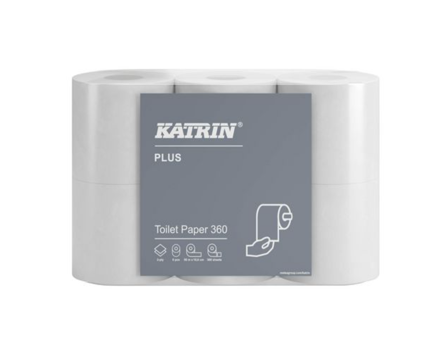 Toalettpapper KATRIN Plus 360 42/fp - Primmeshiper