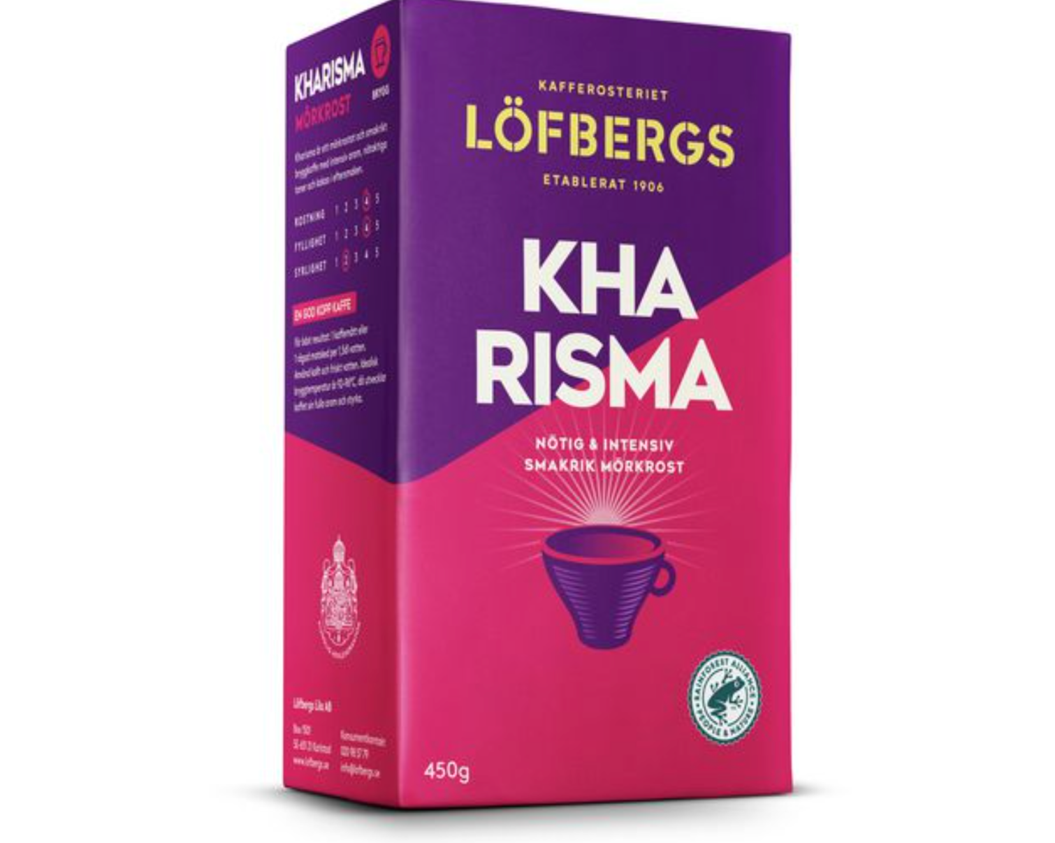 Kaffe LÖFBERGS Kharisma RA 500g - Primmeshiper
