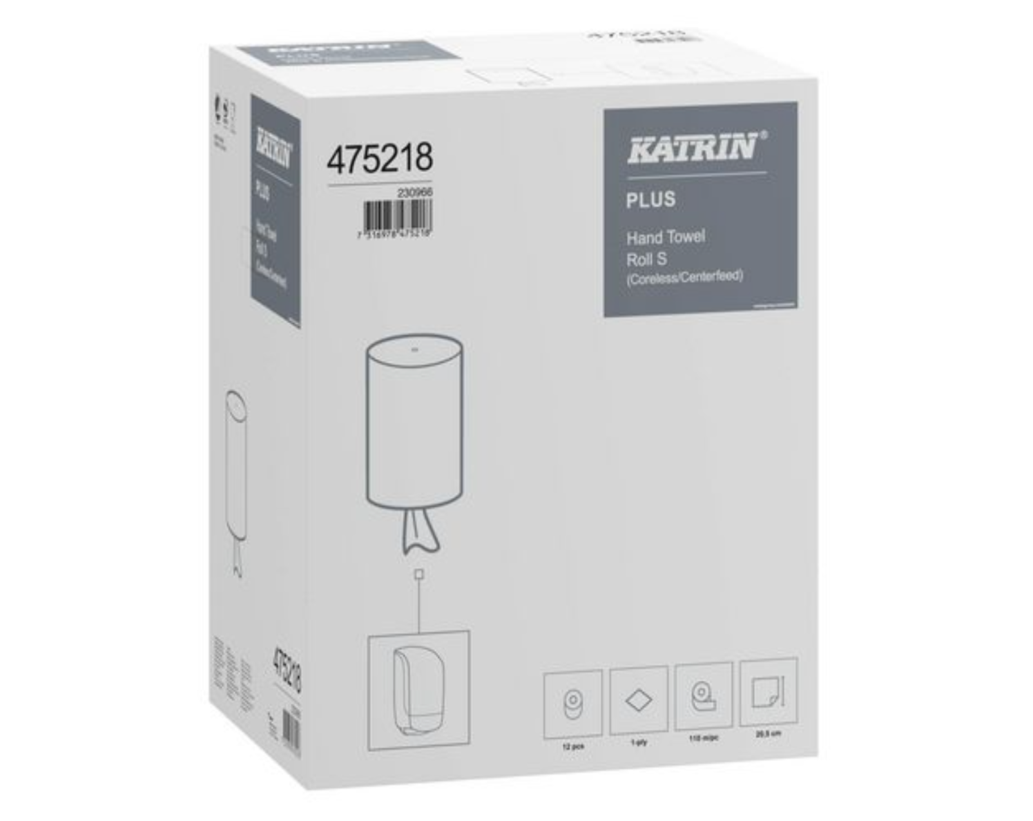 Torkrulle KATRIN Plus 1-L S 110m - Primmeshiper