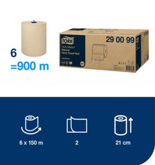 Handduk TORK Adv H1 natur 150m - Primmeshiper