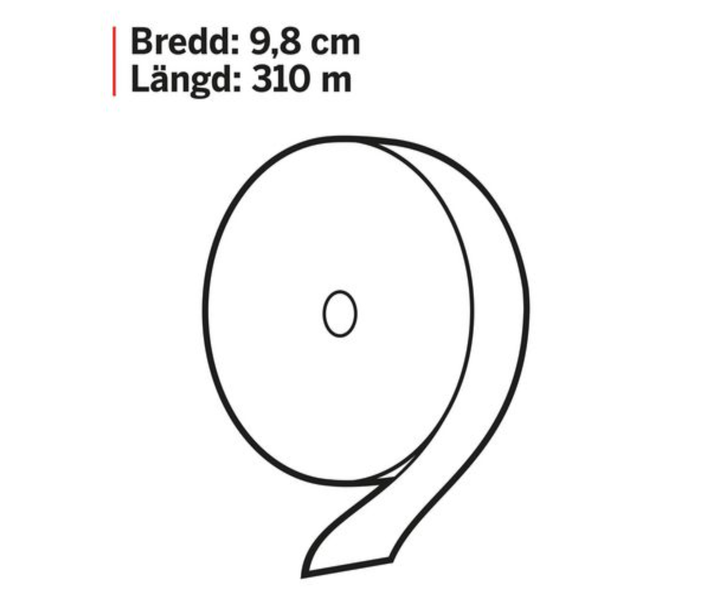 Toalettpapper Plus Gigant M 310m 6/fp - Primmeshiper