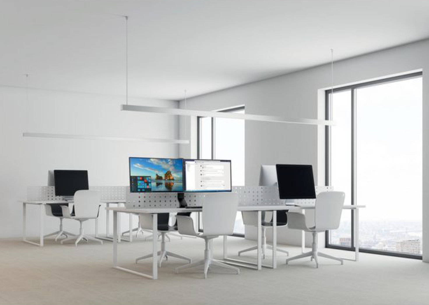 Monitorarm KENSINGTON Dubbel - Primmeshiper