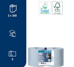 Industritork TORK Pre W1/2 blå 2/fp - Primmeshiper