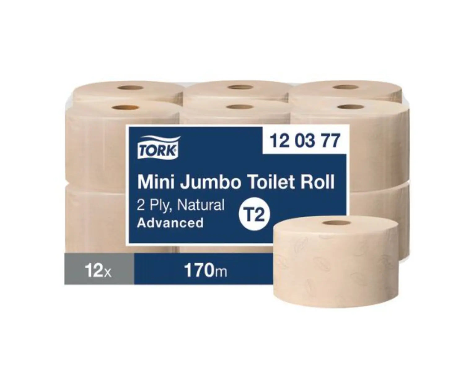 Toalettpapper TORK Adv T2 natur 12/fp - Primmeshiper