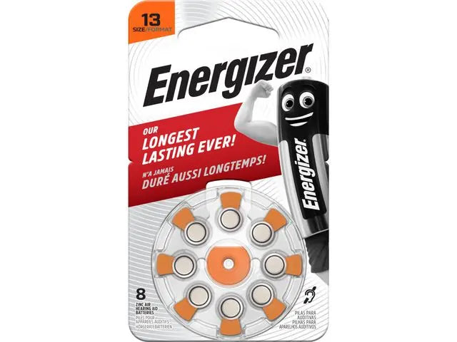 Batteri ENERGIZER hörsel 13 orange 8/fp Primmeshiper