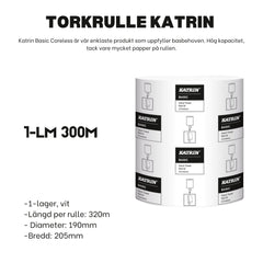 Torkrulle KATRIN Basic 1-L M 300m - Primmeshiper