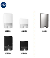 Handduk TORK H2 compressed 1200/fp - Primmeshiper