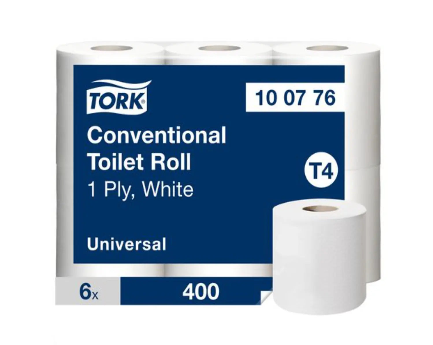 Toalettpapper TORK Uni T4 1-lag 6/fp - Primmeshiper