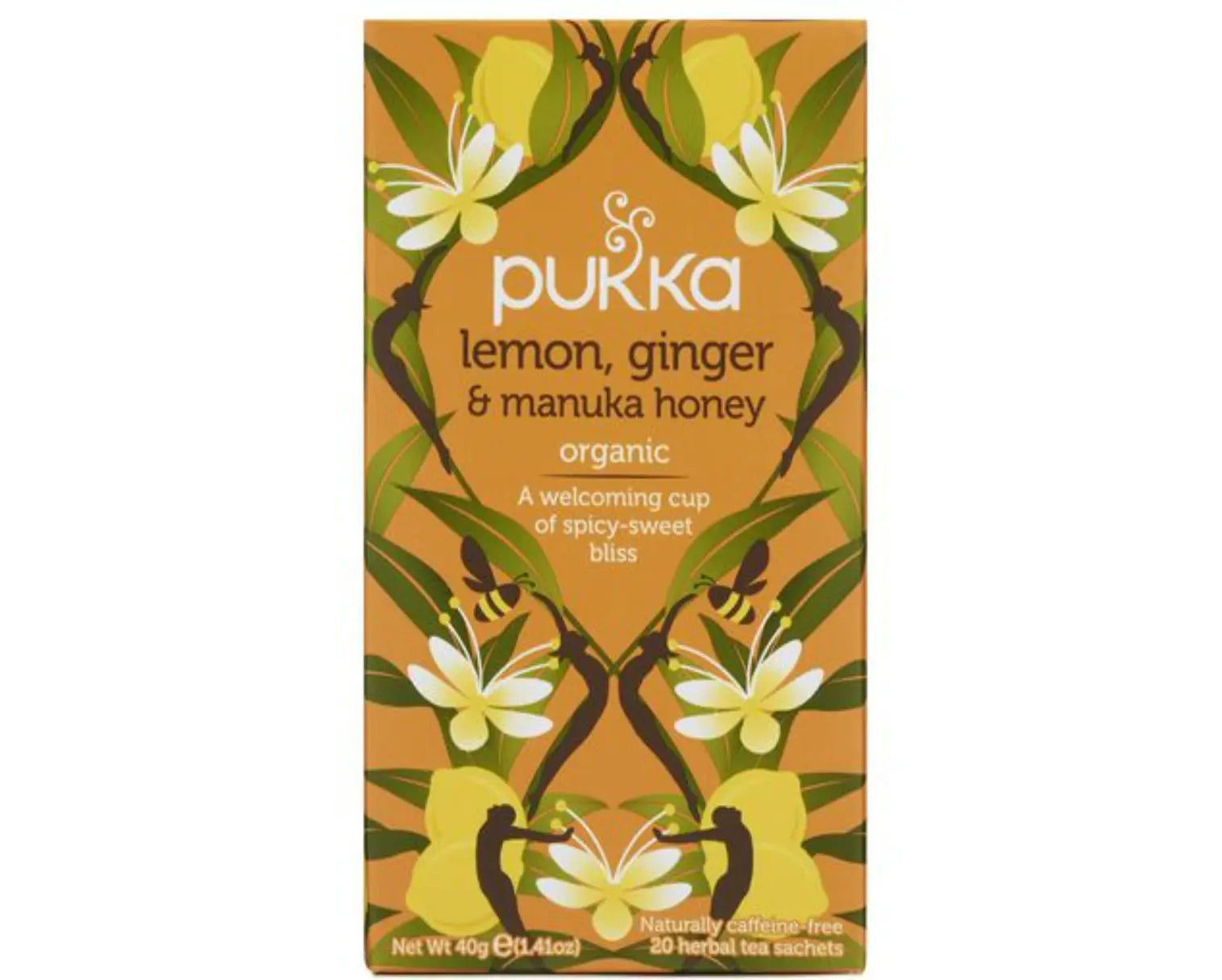 Te PUKKA Lem Ginger Manuka Honey 20/fp - Primmeshiper