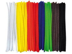 Piprensare 15cm kulörta 100/fp - Primmeshiper