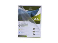 Aktmapp EXACOMPTA A4 0,12mm klar 100/fp - Primmeshiper
