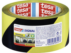 Golvmarkering TESA Sign. 50mmx66m sv/gul - Primmeshiper