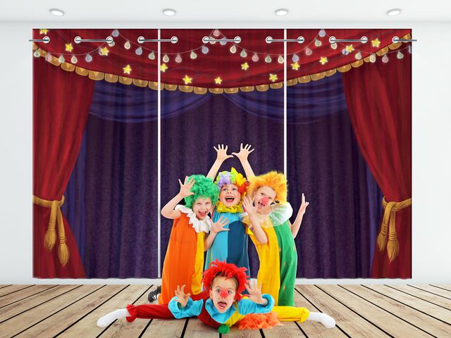 Teaterkuliss Ridå - Primmeshiper