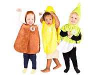 Maskeraddräkt Babblarna Set2 1-4år 3/fp - Primmeshiper