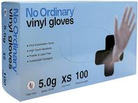 Vinylhandske NO ORDINARY f-fri XS 100/fp - Primmeshiper
