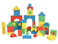 Mjuka byggklossar Liten färgade 56 delar - Primmeshiper