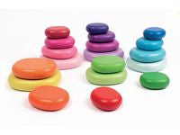 Trästenar rund olika stl o färger 20/fp - Primmeshiper