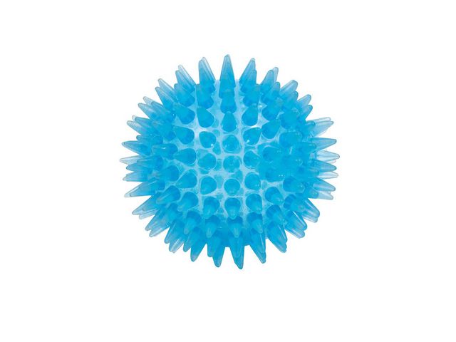 Massageboll m piggar soft 7,5cm blå - Primmeshiper