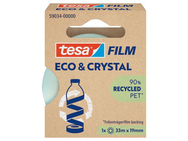 Dokumenttejp TESA Eco&Crystal 19mmx33m - Primmeshiper