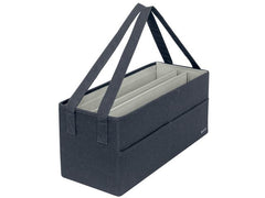 Förvaringsväska bärbar LEITZ tyg mörkgrå - Primmeshiper