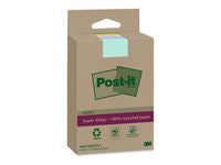 Notes POST-IT SS rec 102x152mm sort 4/fp - Primmeshiper