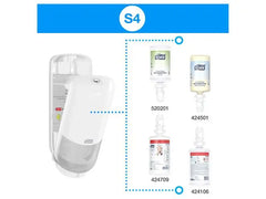 Dispenser TORK S4 Tvål INT Sens. vit - Primmeshiper
