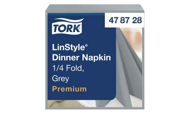 Servett TORK LinStyle Grå 39x39cm  50/fp - Primmeshiper