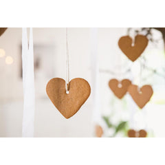 Gingerbread GILLE Large hearts 450g