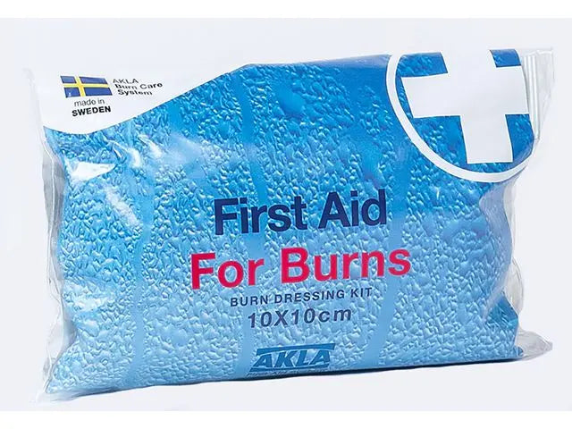 Brännskadekompress m. binda AKLA 10x10 Primmeshiper