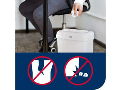 Papperskorgspåse TORK B2 20L vit 100/RL - Primmeshiper