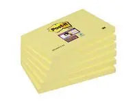 Notes POST-IT SS 76x127mm gul 6/fp - Primmeshiper